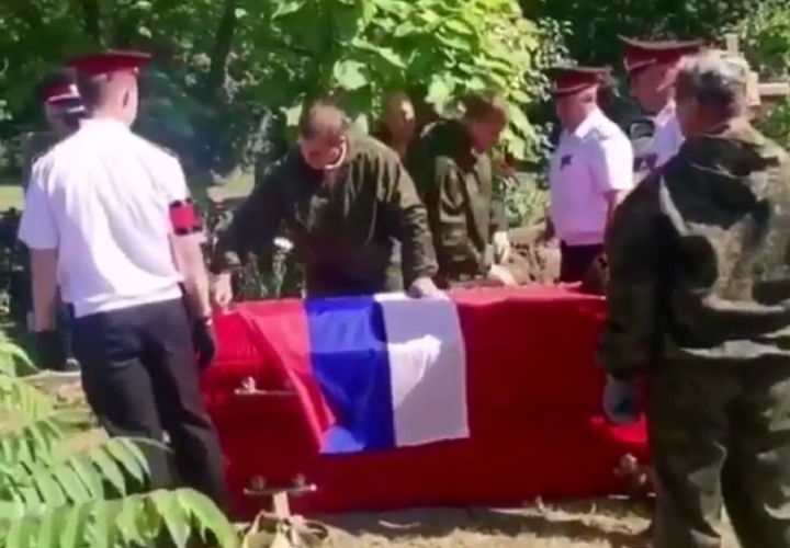 Под Горячим Ключом захоронили останки неизвестных солдат ВИДЕО