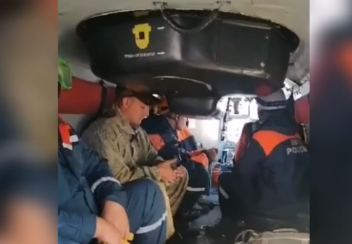 В Сочи  туриста, которому стало плохо в горах, пришлось спасать на вертолете