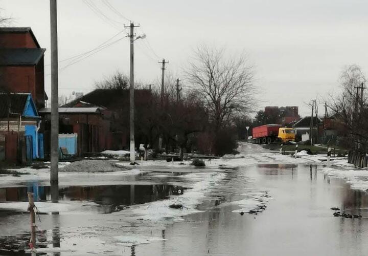 Районы Краснодарского края затопило 