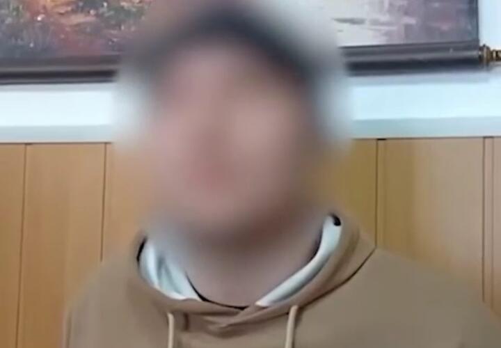 Появилось видео допроса кубанца, который готовил теракт в Брянске