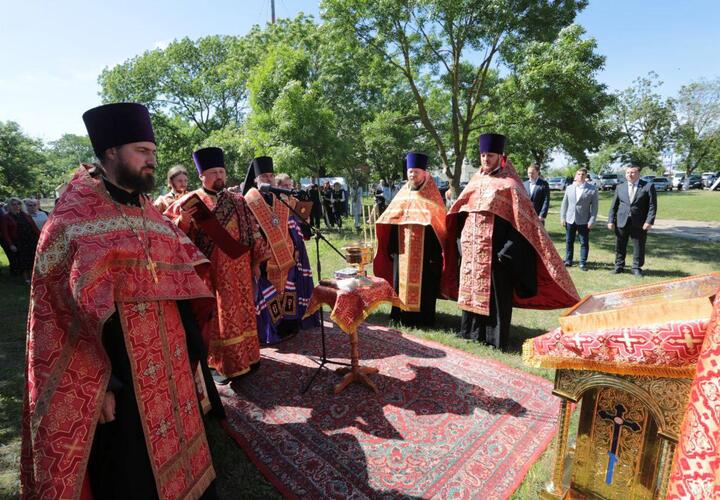 В Краснодарском крае освятят закладной камень в основание нового храма