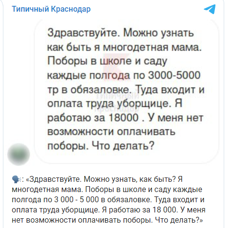 Депутат с Кубани разродилась заботой о многодетных семьях накануне выборов