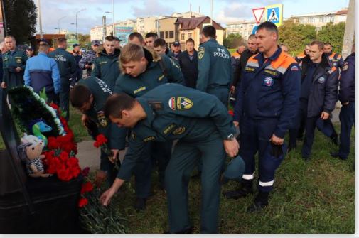 В Ейске поминают жителей, погибших под обломками СУ-34