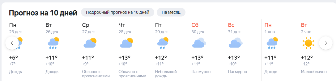 Будет снег или нет: рассказываем, какую погоду ожидать кубанцам на Новый год