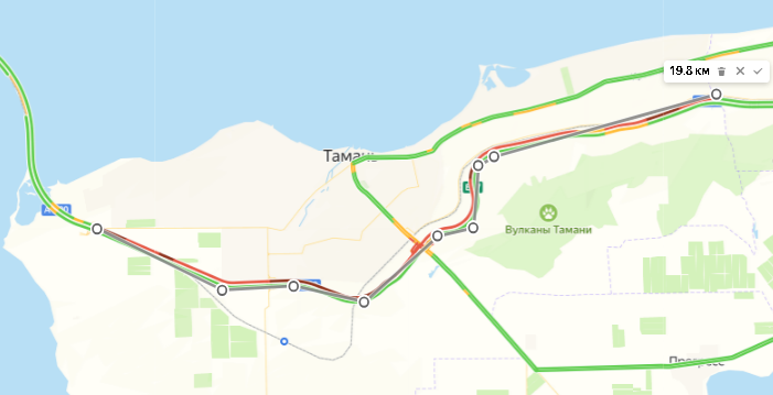 в Краснодарском крае дороги к морю сковали многокилометровые пробки