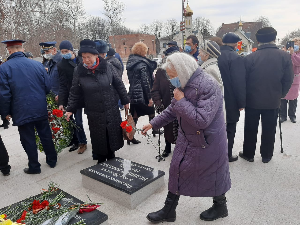 В Усть-Лабинске отметили  78-ю годовщину освобождения от  фашистских захватчиков 