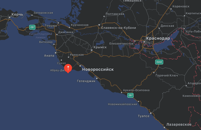 Глебовское новороссийск карта