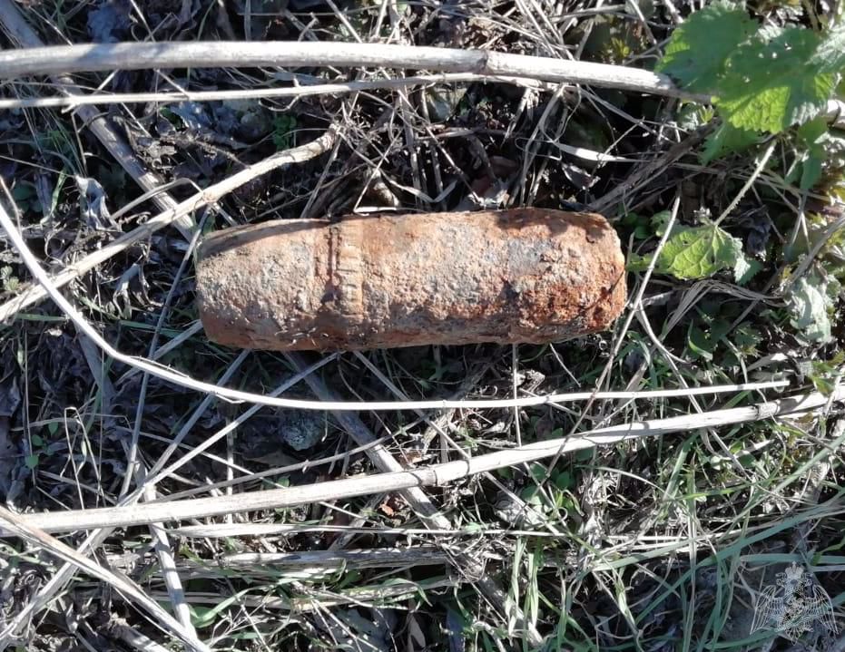 Житель Краснодарского края выкопал в огороде снаряд и едва не подорвался