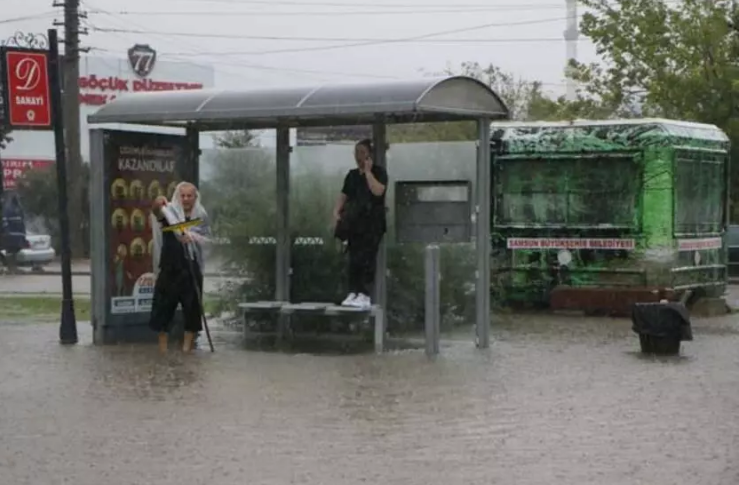Черноморский регион затопило из-за сильных ливней