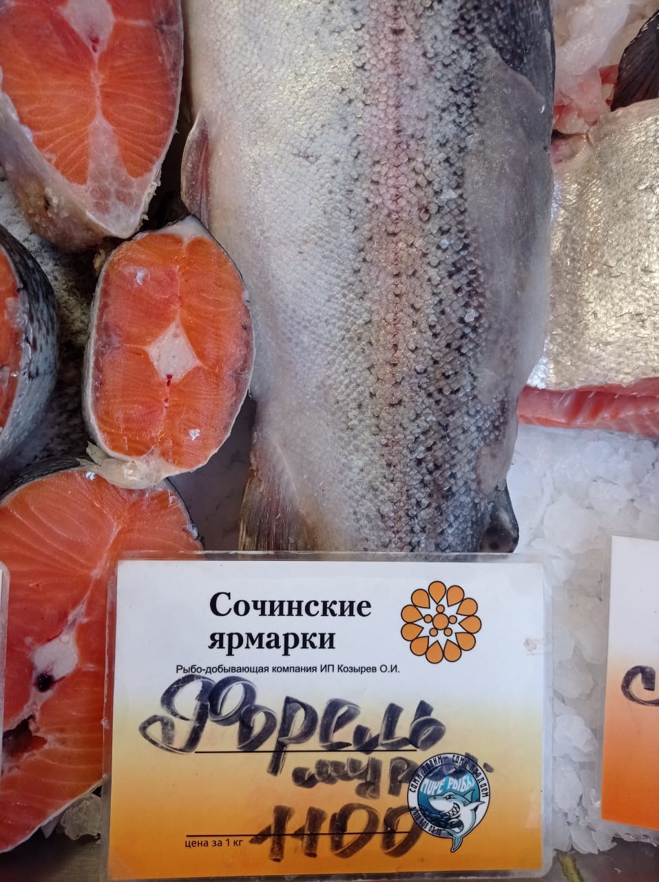 В Сочи сбежали 300 тонн форели, но цена на красную рыбу не изменилась