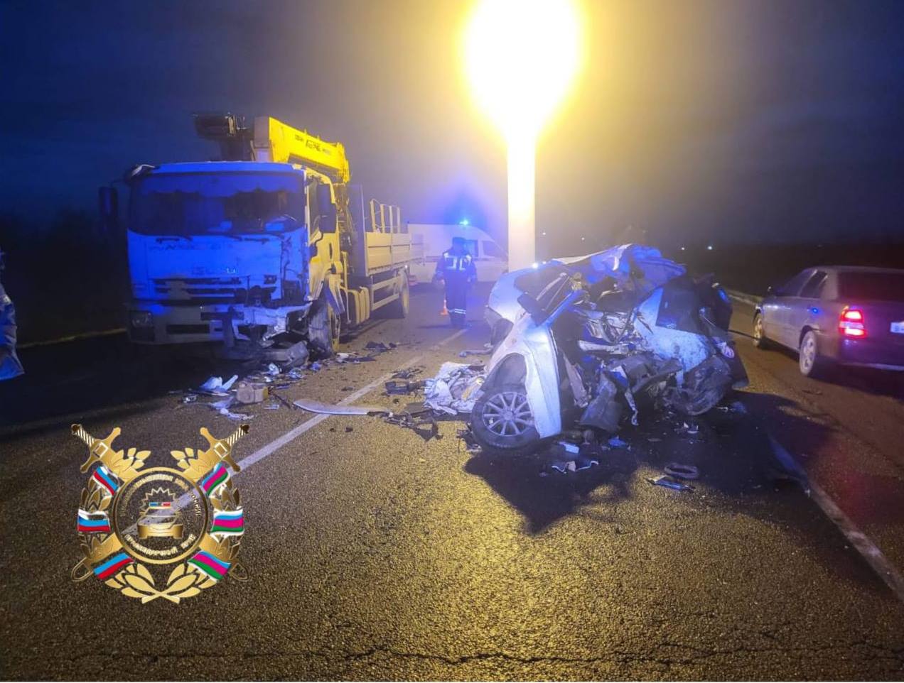 В Краснодарском крае в ДТП после выезда на встречку погиб 42-летний водитель 