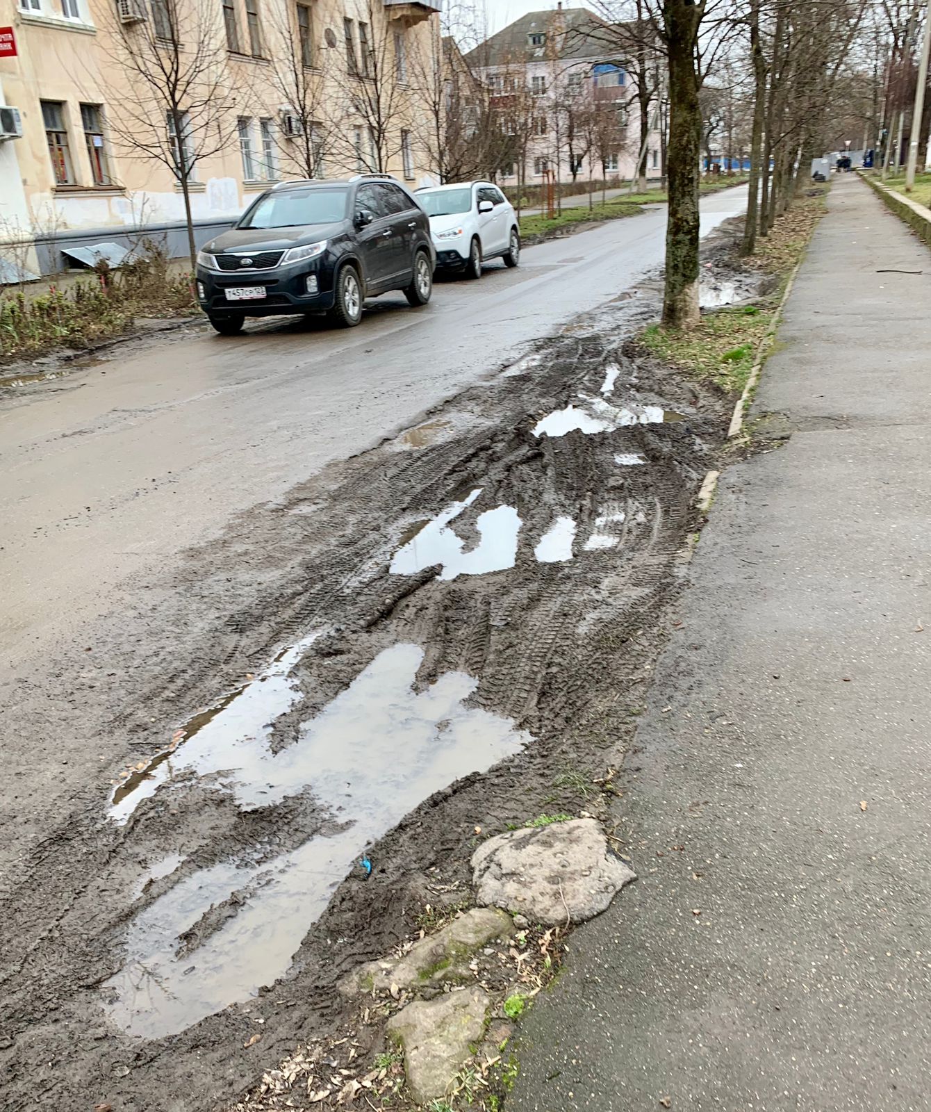 «Превратили в грязное месиво»: странным методом борются с последствиями дождей в Краснодаре