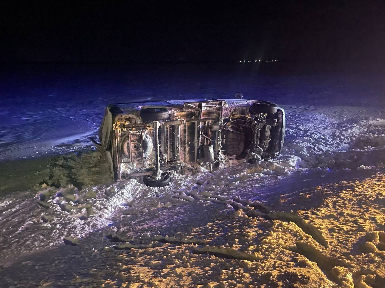 Маршрутка перевернулась в Краснодарском крае, пострадали пассажиры