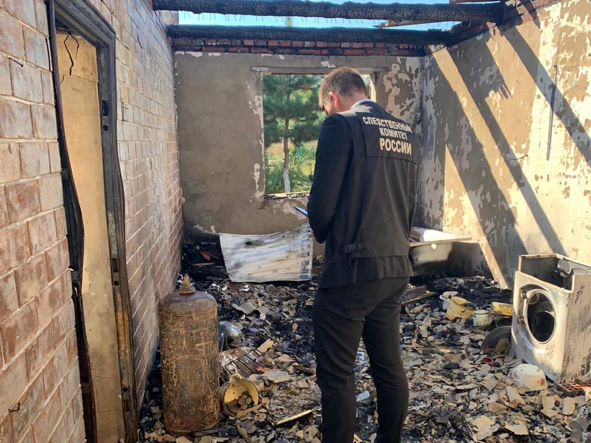 В Кореновском районе Кубани установили, кто заживо сгорел в  хуторе Казаче-Малеванный