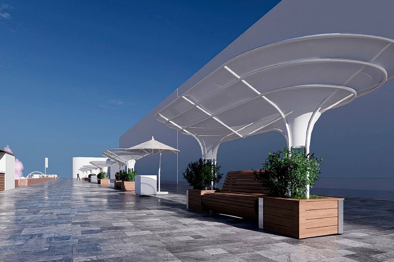 В Сочи рассказали, как изменится пляж «Лазурь»