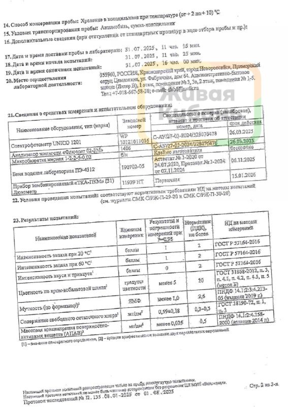 Странные дела творятся в Новороссийске: в домах людей из кранов течёт ярко-голубая вода
