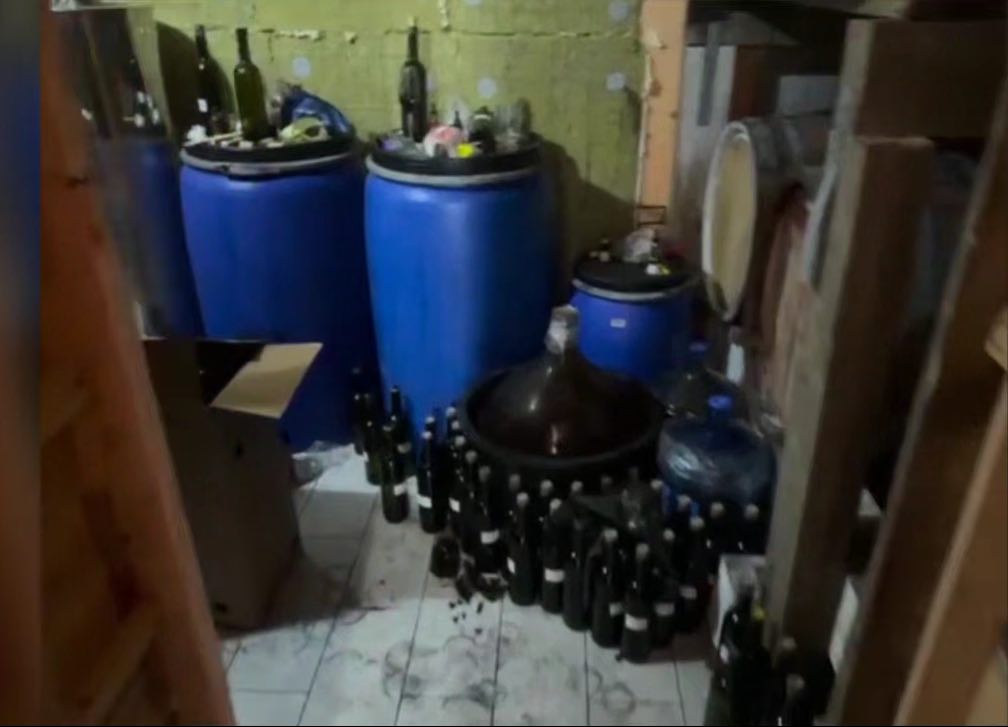 Контрафактный алкоголь в Геленджике