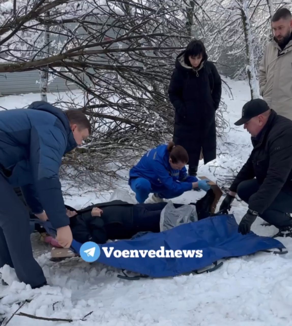 Снегопад в Ростове