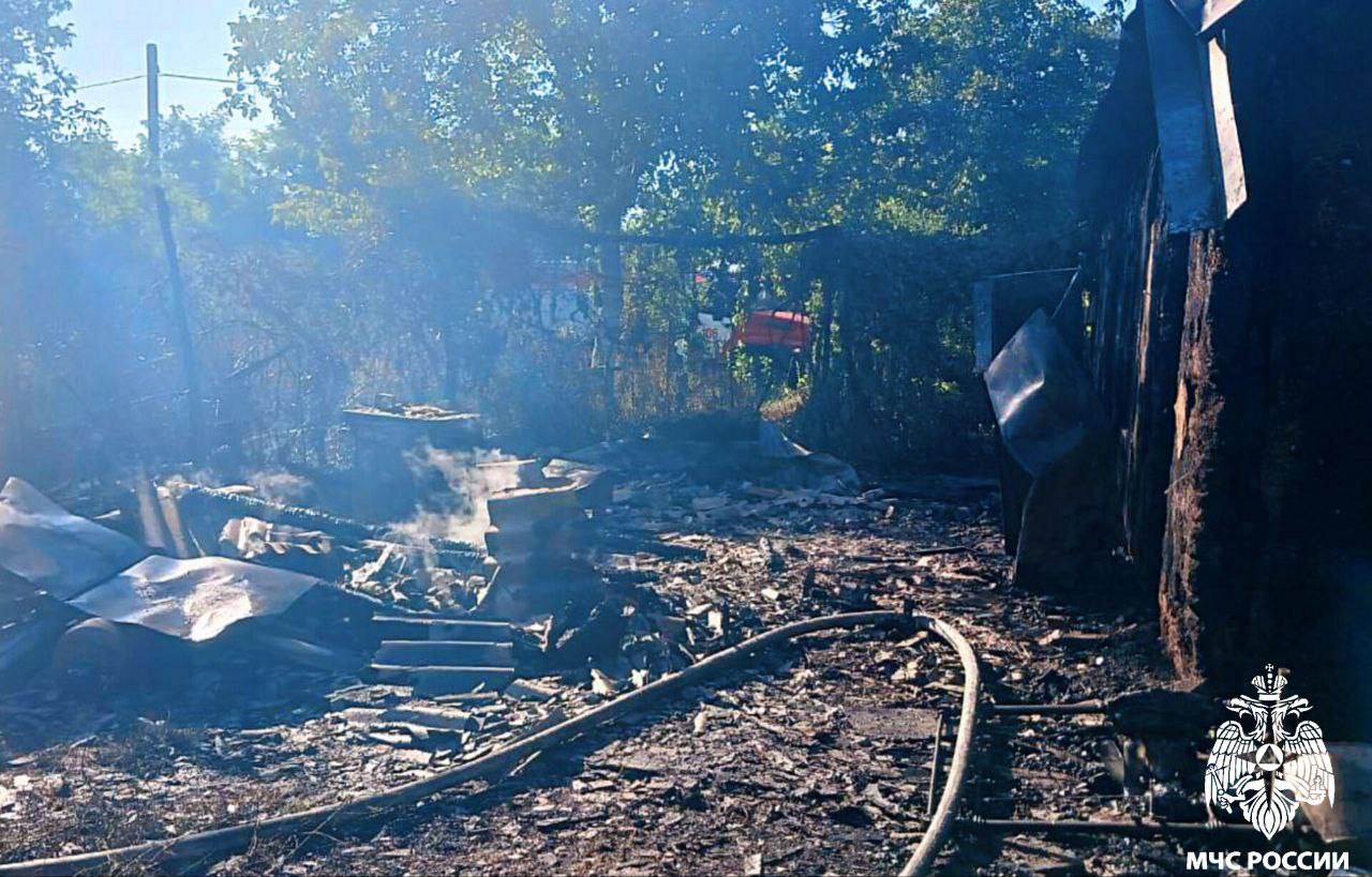 Пожар в Каневском районе