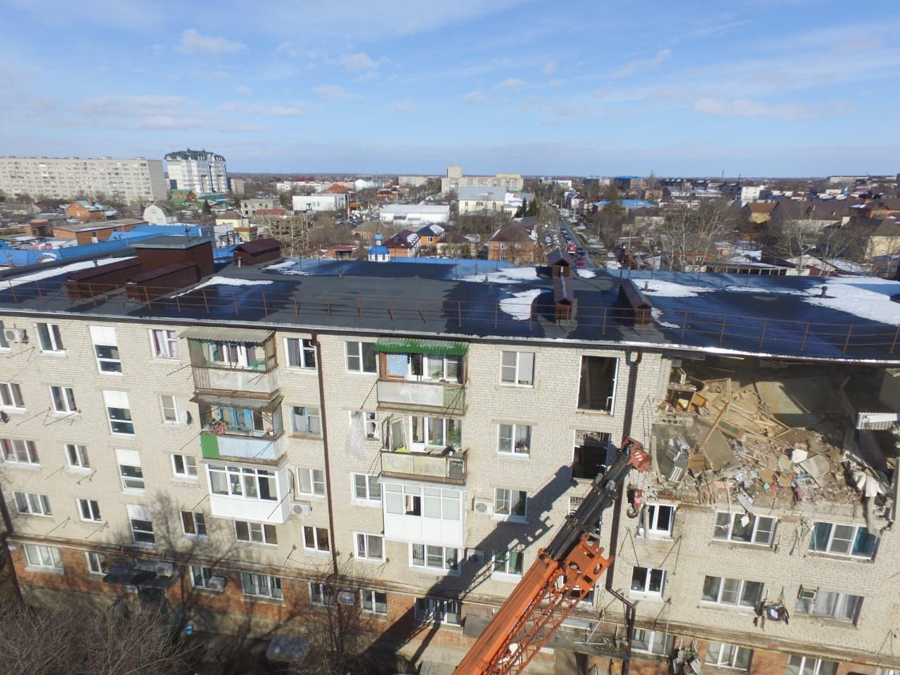 Взрыв в Белореченске