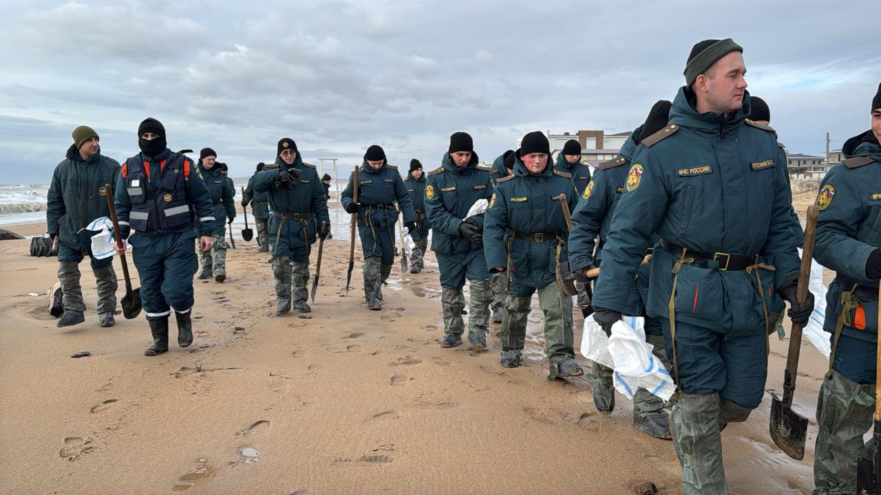 Разлив нефтепродуктов в Краснодарском крае