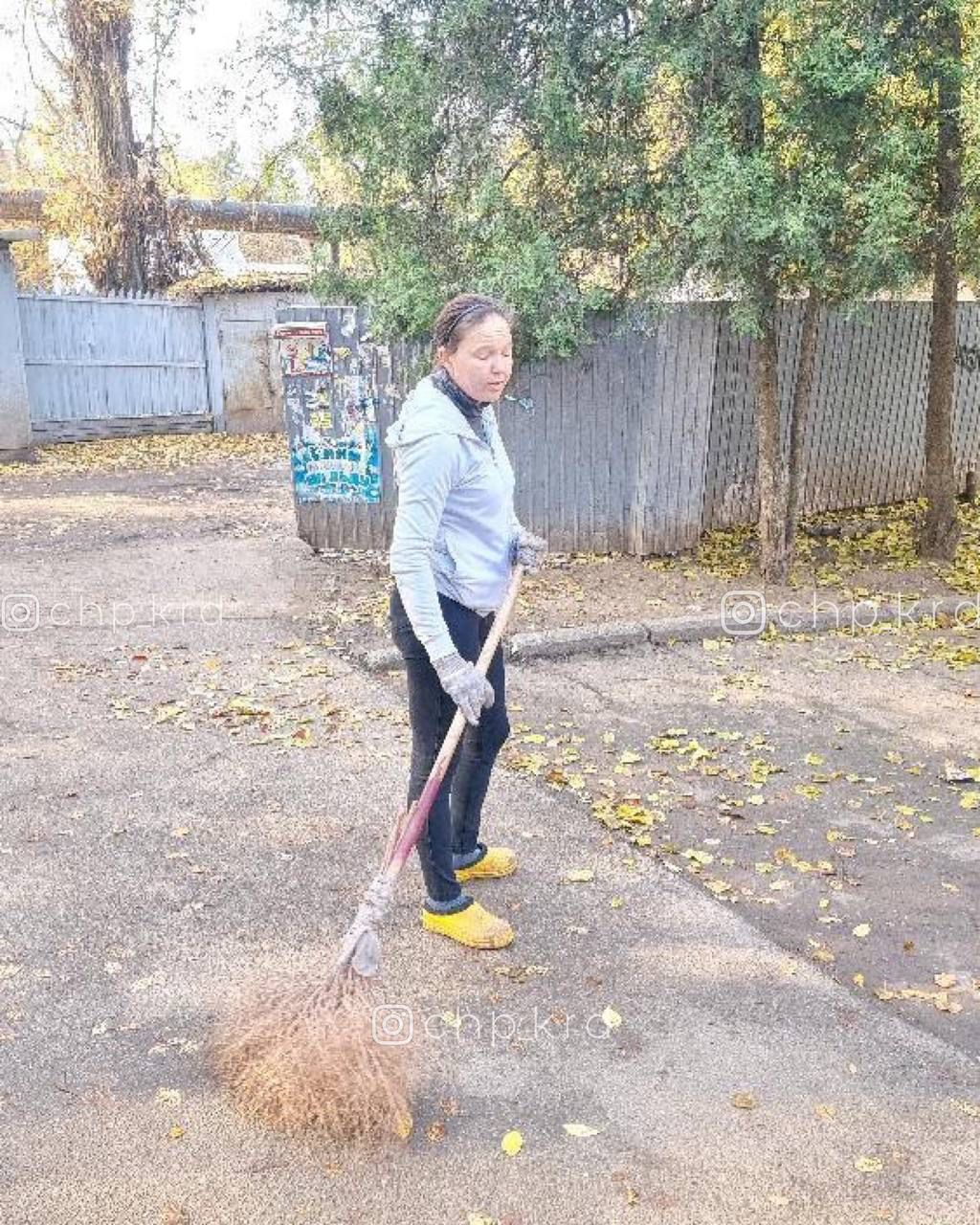 В Краснодаре дворник избила метлой пенсионерку ВИДЕО