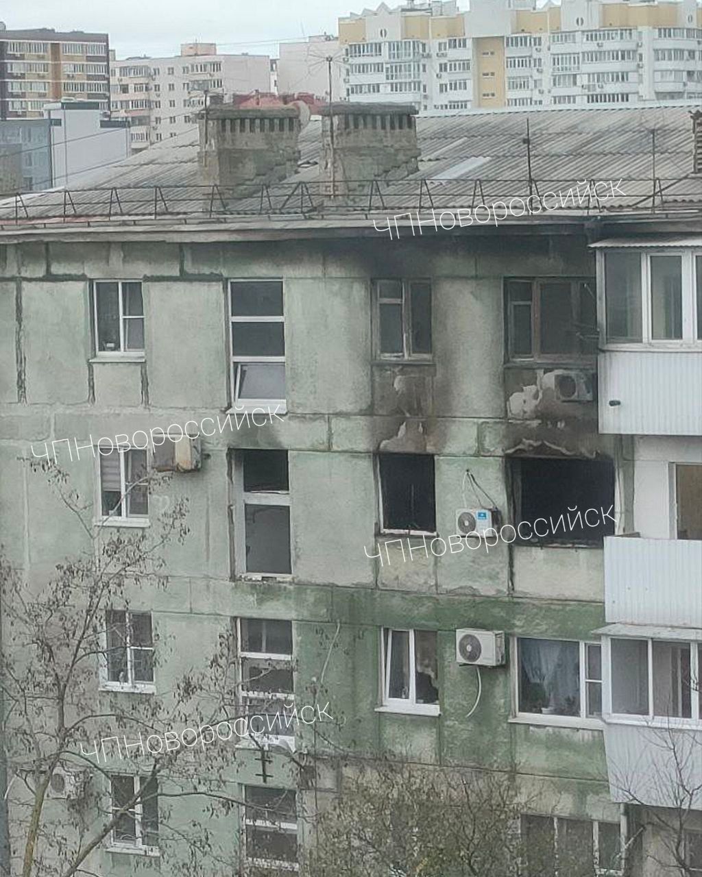 В результате взрыва газа выгорела трёхкомнатная квартира в Новороссийске