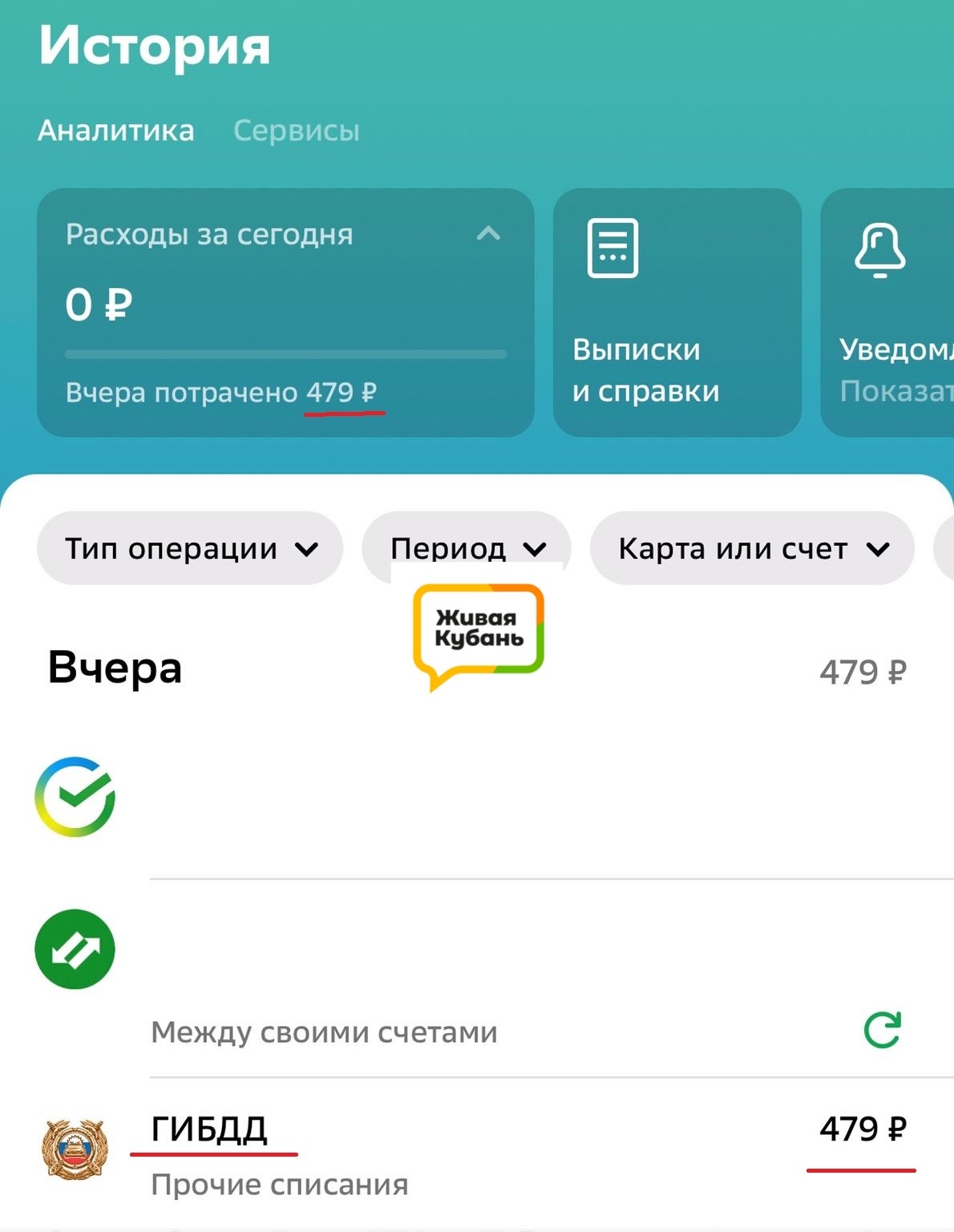 Списали деньги просто так