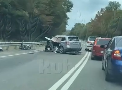 пробка на дороге