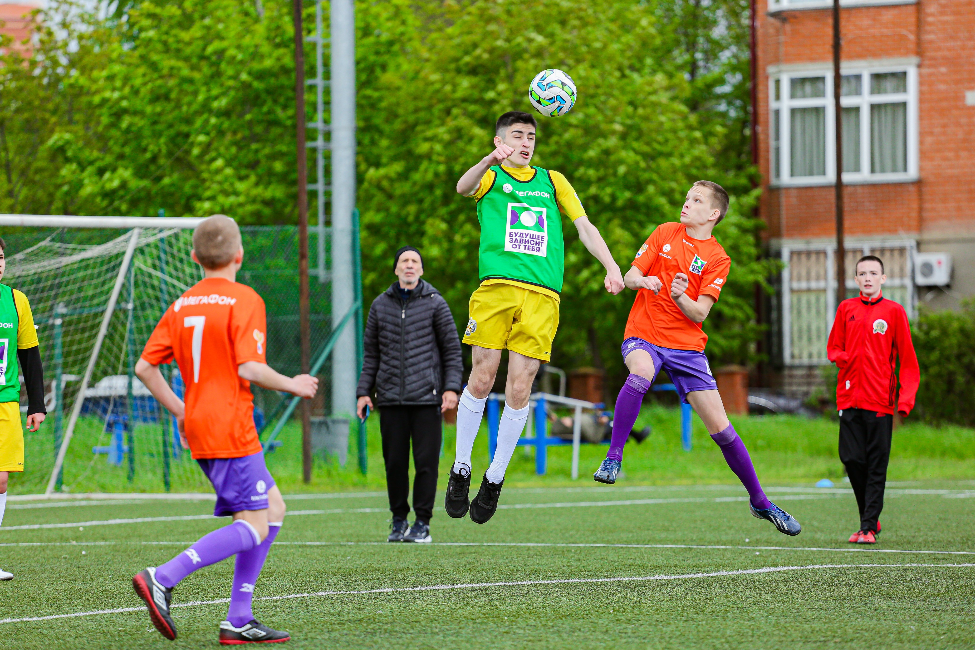 В Краснодаре прошел футбольный турнир для воспитанников детских домов и школ-интернатов