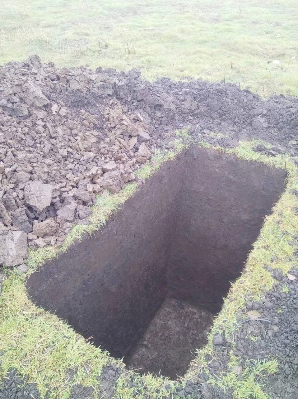 Ямы, похожие на могильные, обнаружены в поселке Российском в Краснодаре