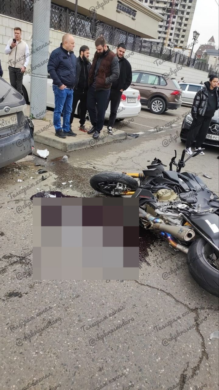 ДТП с мотоциклом