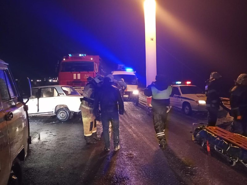 На Кубани произошла массовая авария с бензовозом и автобусом (ВИДЕО)