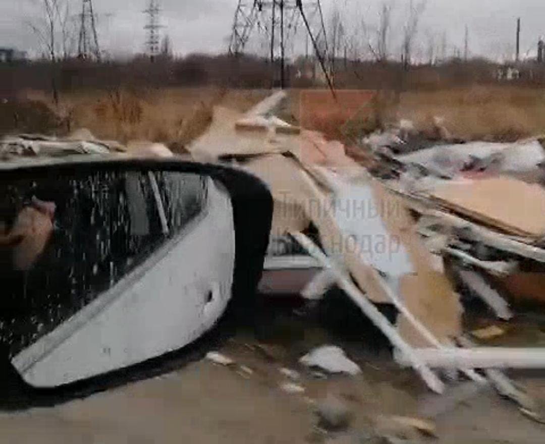 свалка в промзоне за КМР