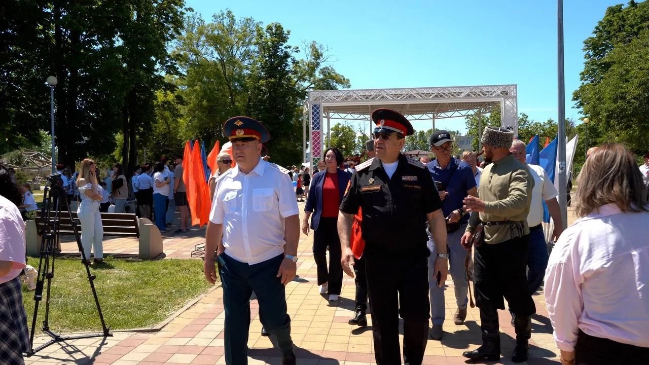 Анапа, конный переход