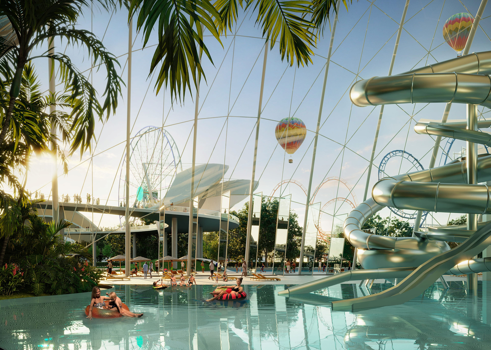 В Краснодарском крае показали, как будет выглядеть курорт «Новая Анапа»