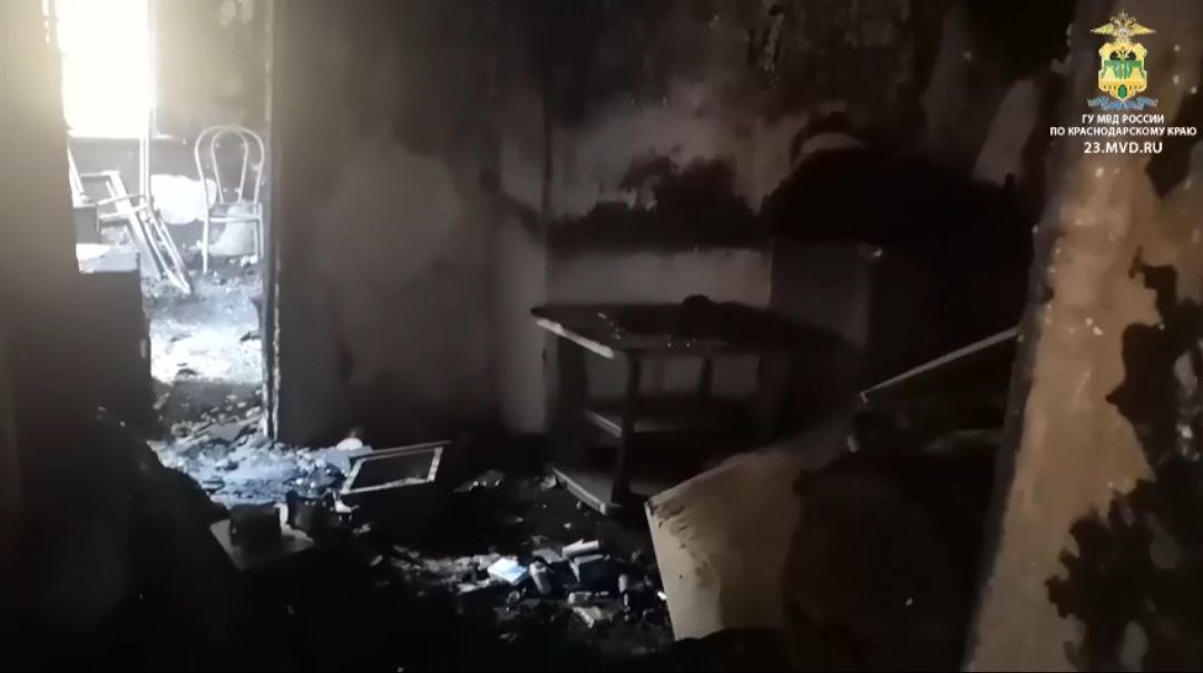 В Белореченском районе Кубани мужчина сжег дом в отсутствие хозяев