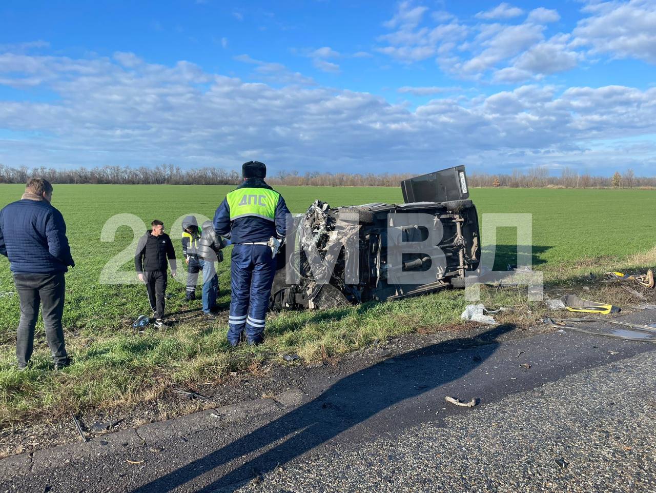 На Кубани в ДТП с «Мерседесом»  погибли водитель и пассажир «шестерки»