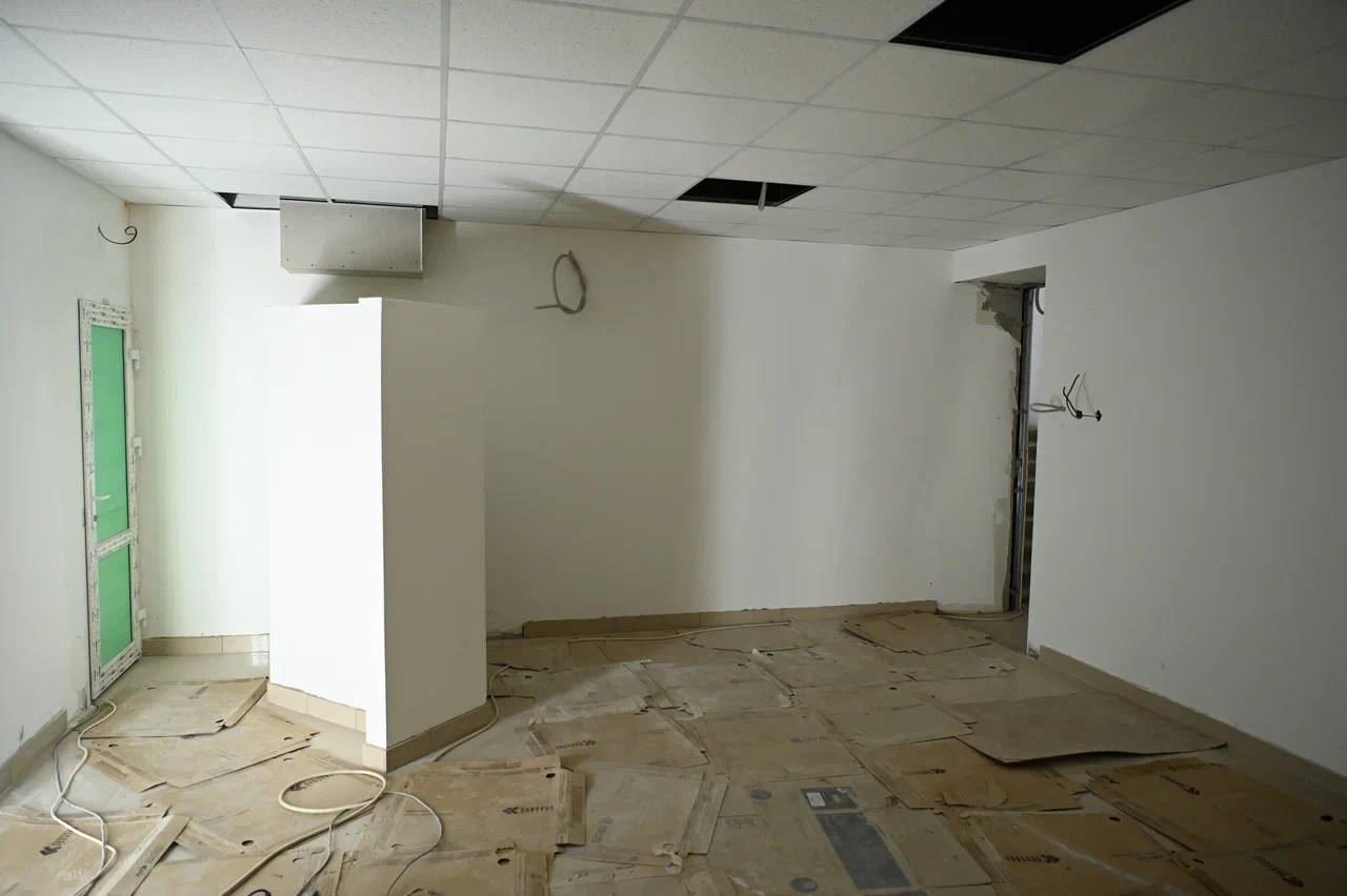 Ремонт кинотеатра "Болгария"