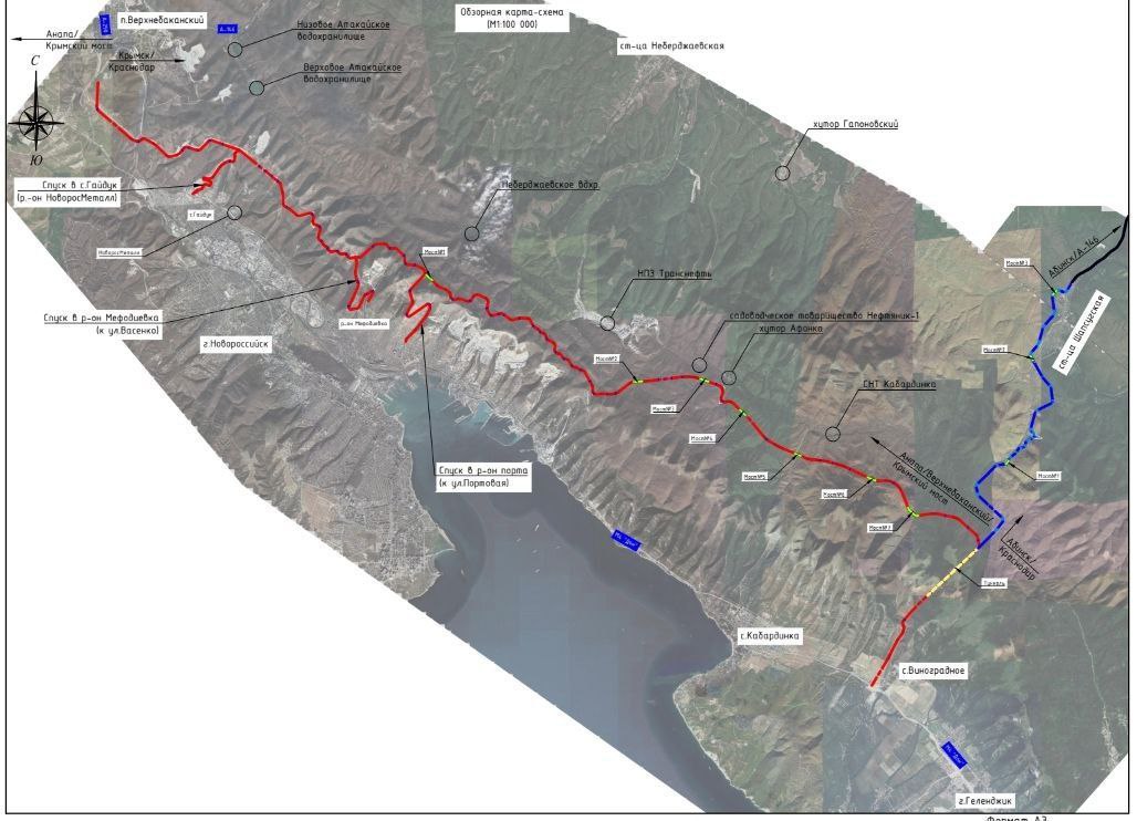 Северный обход карта