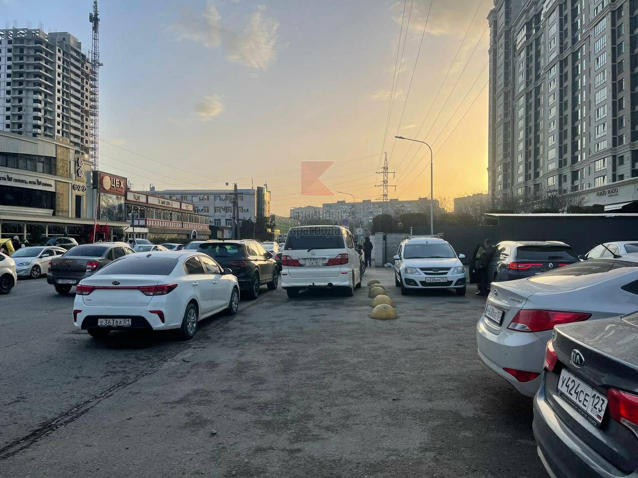 Парковка в неположенном месте в Краснодаре