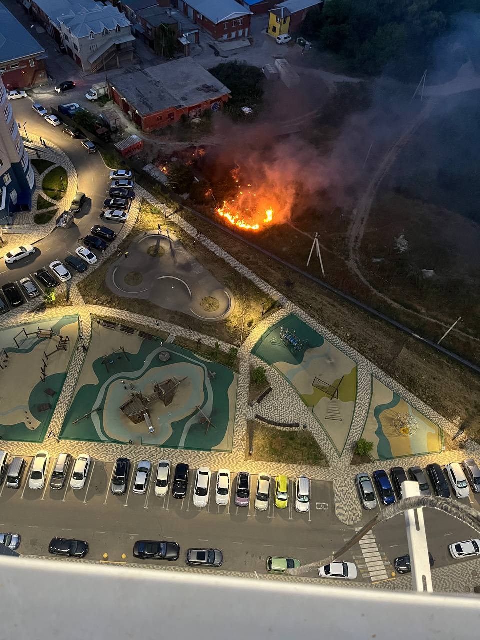 Пожар в Краснодаре