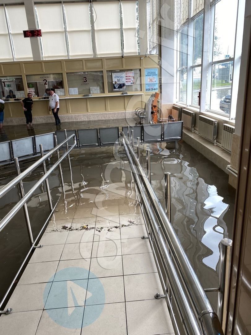 Прыжки в воду, затопленные автовокзал и парк: жители показывают Армавир после ливней