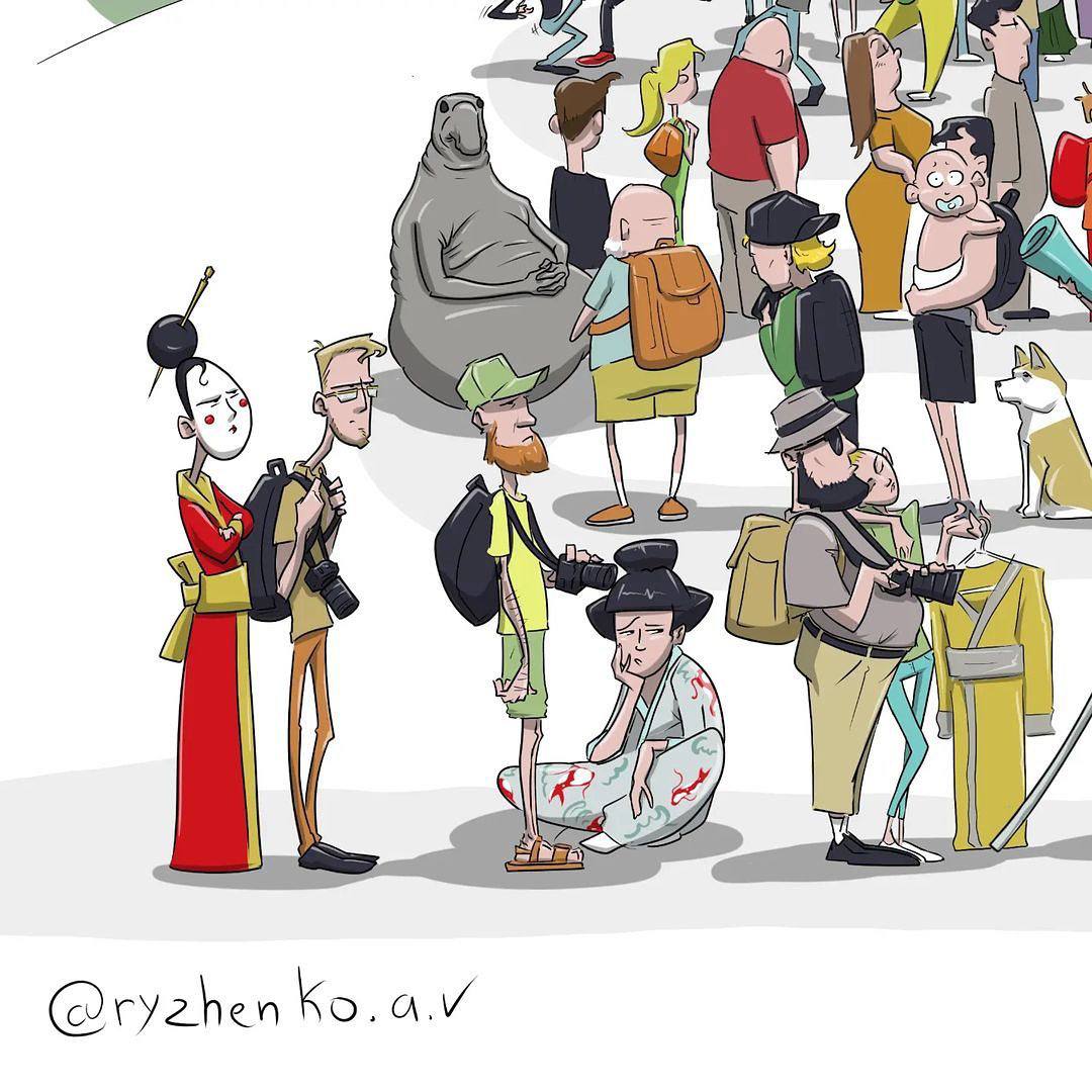 что за карикатуры во франции