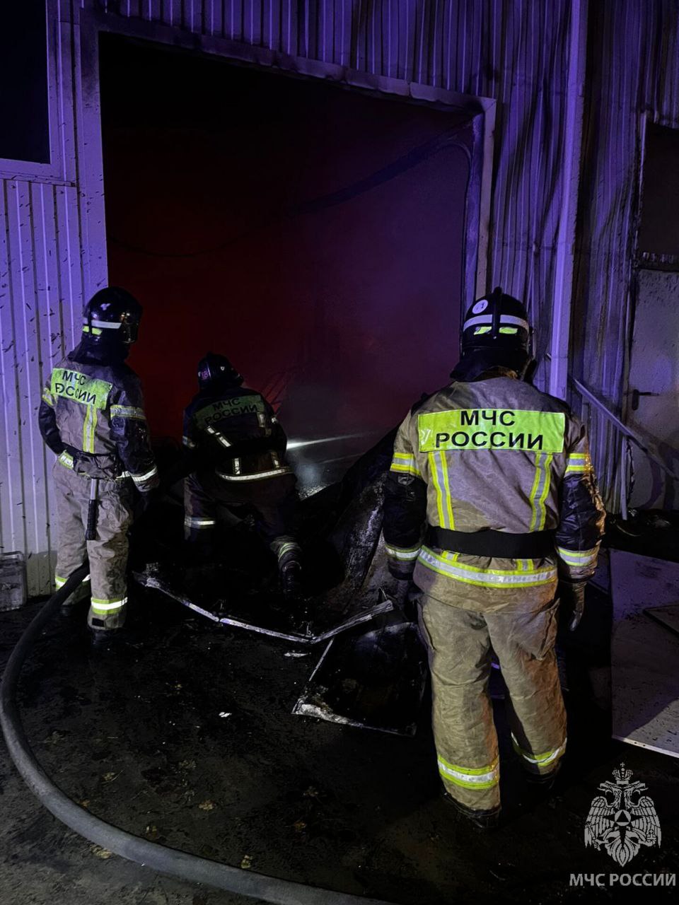 Пожар в Яболоновском