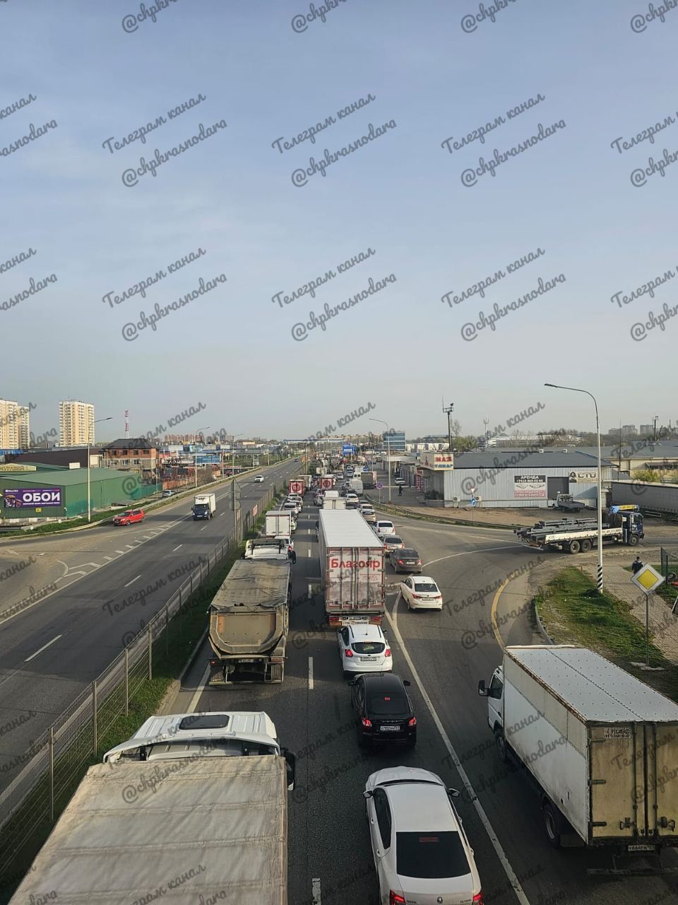 Фото: ТГ-канал ЧП Краснодара и края