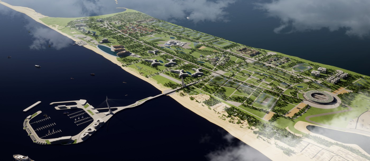 В Краснодарском крае показали, как будет выглядеть курорт «Новая Анапа»