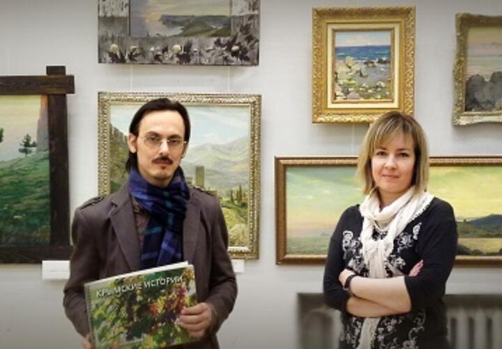 У участников выставки «Крымские истории» Юлии Горяной и Дмитрия Костылева похитили картины прямо из мастерской