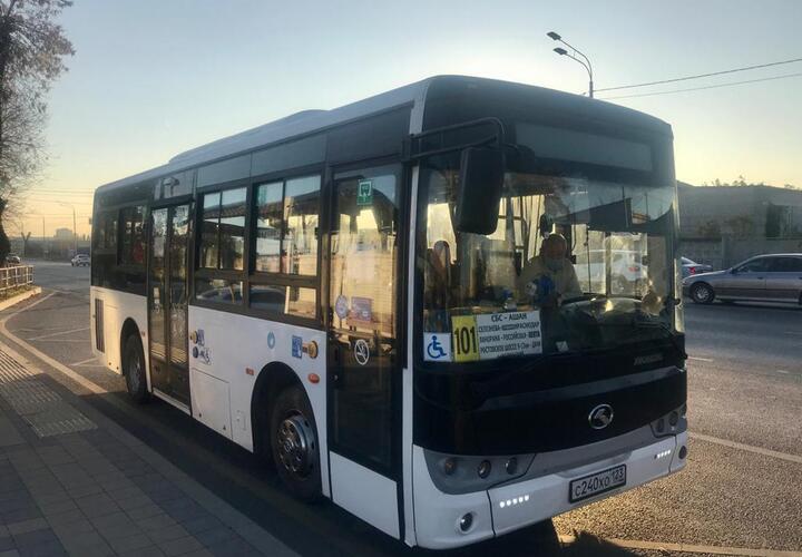 Автобус №101А в Краснодаре будет ходить по новому маршруту