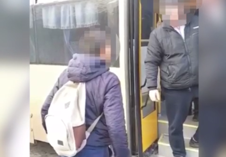 В Краснодарском крае школьник обматерил водителя автобуса